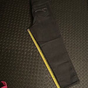 Gray embellished jeans size 16W